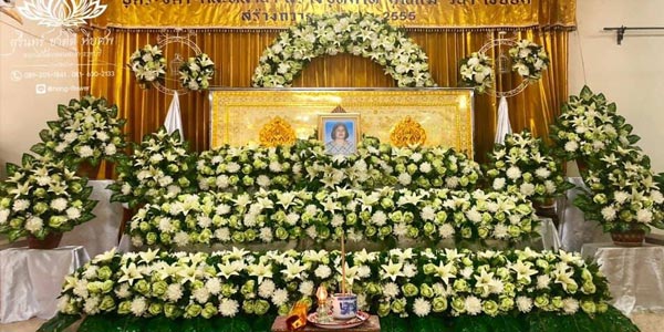 ดอกไม้แห้งหน้าหีบ แบบที่ 7