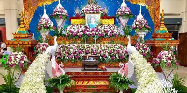 ดอกไม้หน้าศพ แบบที่ 5