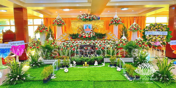 ดอกไม้งานศพและสวน & ดอกไม้หน้าศพสวยๆ แบบที่ 12
